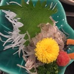 忠勇 - 【’18.6】ふぐの刺身