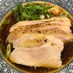 麺屋一燈 - 2018.6 月曜日限定「地鶏そば〜淡海地鶏」