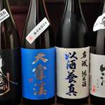 寝ずの甚八 - 信州の地酒もおすすめ。