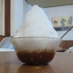 千日 - アイスぜんざいのアップ