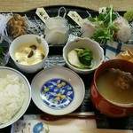 Shundokorotemma - 活魚のお刺身定食