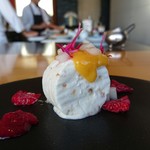 エッサンシエル - ヌガーグラッセは、ルバーブと木苺