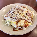 喜多の湯　山王温泉 - セットのとん平焼き