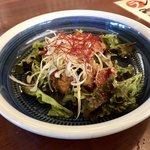 喜多の湯　山王温泉 - セットの油淋鶏