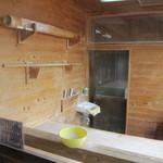 田村屋 - 麺打ち場