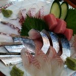 きさと・刺身の7点盛り合わせ