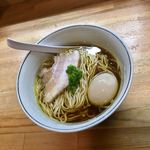 麺屋彩香 - 味玉醤油ラーメン