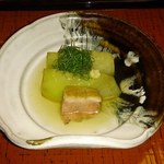 うかい鳥山 - 丸茄子の揚げ浸し