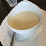 Cafe　de　Savoie - じゃがいもとセロリのクリームスープ