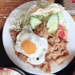 御食事処　山の五代 - メインのプレートに全部一緒も嬉しい