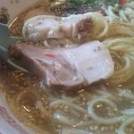 ラーメン石見まるいち - 厚かったチャーシュー