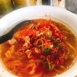 鶏骨らーめん 新参者 - 