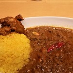 マサラキッチン - ラムキーマカレー。トッピングは、タンドリーチキン。