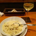 ピアット アッラ カルタ センタ - マーシュールムのリゾット