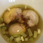 中華蕎麦 サンジ - 昆布水つけ麺塩＋味玉