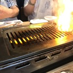 焼肉・冷麺 二郎 - 余計な脂がファイアー！