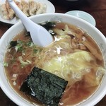 湯村食堂 - ワンタン麺