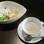 コルティーレ - 野菜とポテトのサラダ、ビシソワーズ