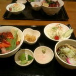 だん蘭 - サーモン・いくら丼