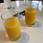 イノダコーヒ - ◆セットのオレンジジュース