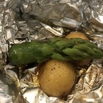焼肉・冷麺 二郎 - 北と南の山の幸がホイルの中で一体に♪