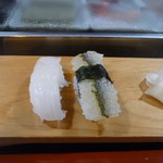 泉寿し - 平目・子持ち昆布