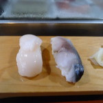 泉寿し - ホタテ・〆サバ