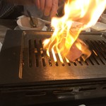 焼肉・冷麺 二郎 - 炙って～