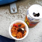 秩父宮ラグビー場 売店 - タコ辛 ②