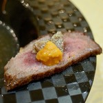 トゥ・ラ・ジョア - ◆秋大根と信州牛の一皿