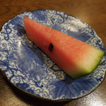 石臼挽き手打ち蕎麦 高はし - スイカ