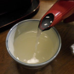 石臼挽き手打ち蕎麦 高はし - 蕎麦湯