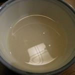 石臼挽き手打ち蕎麦 高はし - 蕎麦湯；アップ