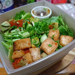 今日のごはん 和saiの国 - KaKeごはん・サーモンアボカドのわさび醤油ビネガーライス