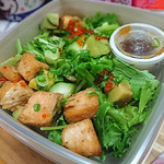 今日のごはん 和saiの国 - KaKeごはん・サーモンアボカドのわさび醤油ビネガーライス