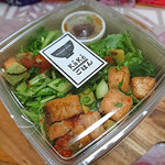 今日のごはん 和saiの国 - KaKeごはん・サーモンアボカドのわさび醤油ビネガーライス