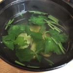 鮒兼 - 肝吸いは出汁が最高なので大変美味しいです　さっぱりしたこちらのタレとも相性抜群です