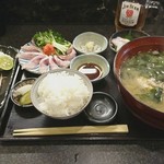 ようちゃん - のどぐろ定食 (1700円)