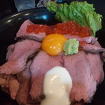 ほうせい丸 - ローストビーフいくら丼
