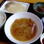 温泉旅館 北都 - イカ刺し定食　1000円