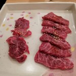 The Beef House 牛's - 左　首肉（希少部位）（２人前）