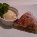 ポルチェリーノ - Pranzo B　自慢のスペシャルドルチェ（渋皮栗のタルト＆バニラのジェラート）