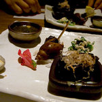 Shunshiki Shu Akaishi - 前菜5種