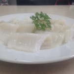 ななっこ - スルメイカの刺身　角度を変えて