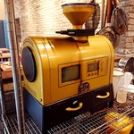 コーヒーハウス 音工房 - 焙煎機