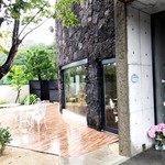 コーヒーハウス 音工房 - テラス席