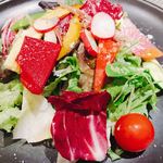 創作イタリアン Gemelli - 色とりどりのジェメリサラダ