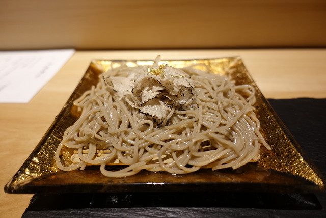 トリュフ蕎麦 わたなべ 北新地 そば 食べログ