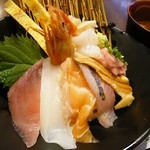 魚屋のどんぶり 魚錠 - 