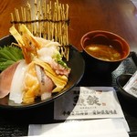 魚屋のどんぶり 魚錠 - 